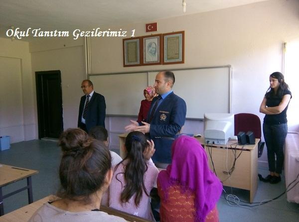 Okul Tanıtım Gezilerimiz: 1- Uluköy, Alpaslan, Destek, Çaydibi Ortaokulları