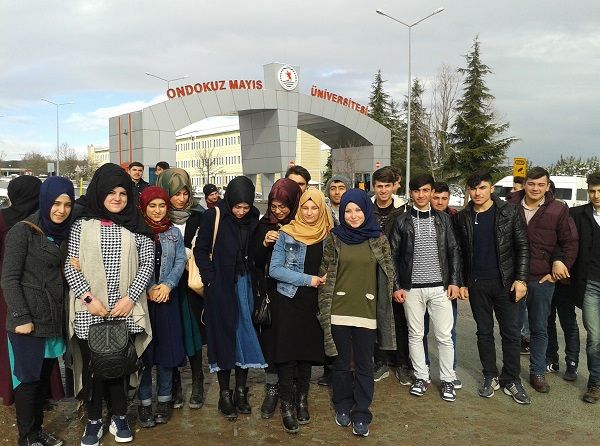 Son Sınıf Öğrencileriyle Samsun Ondokuz Mayıs Üniversitesine Gezi Düzenledik