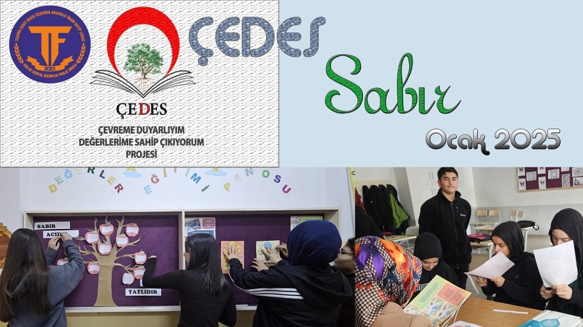 ÇEDES - Ocak 2025: Sabır